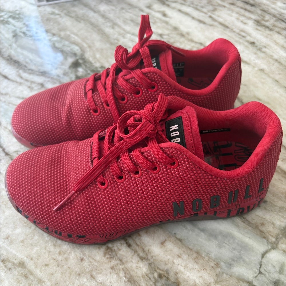 NOBULL Women’s  Red Sneakers! Great condition.